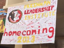 leadership homecoming banner