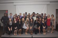group photo of the banquet