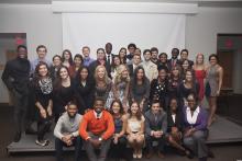 group photo of the banquet