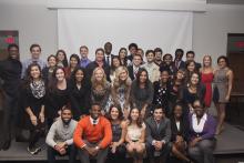 group photo of the banquet