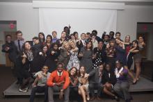 group photo of the banquet